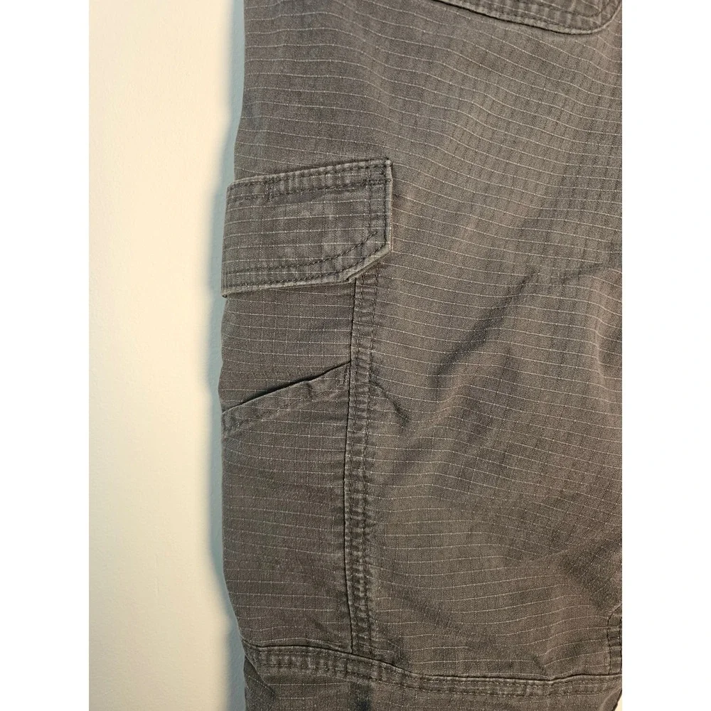 Workwear Carhartt Force Relaxed Fit Ripstop Cargo Pant Mens 40x32 Gray BN4200-M